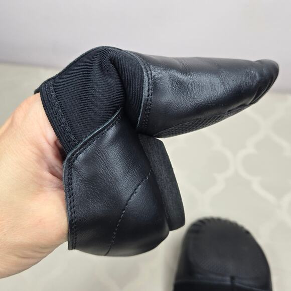 STELLE Black Leather Split Sole Jazz/Contemporary Dance Shoes Size 12.5 ML - Picture 7 of 9
